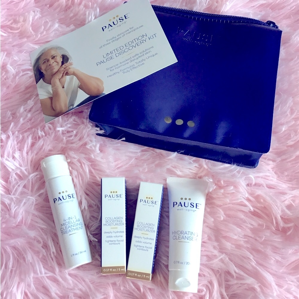 New Pause Collagen Discovery Kit with Skincare Products x 3 Stages of Menopause